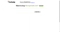 Desktop Screenshot of flavorgrenade.com