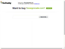 Tablet Screenshot of flavorgrenade.com